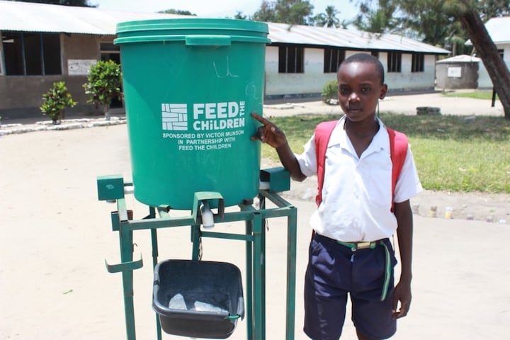 Sukhery with a bucket