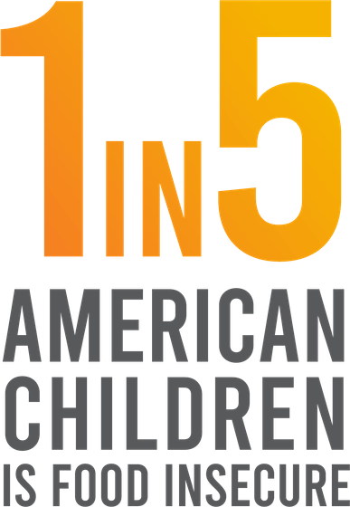 1 in 5 American children is food insecure