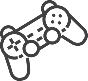 A gaming controller icon