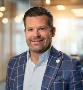 Headshot of Brady Sidwell, Director with the board of directors for Feed the Children