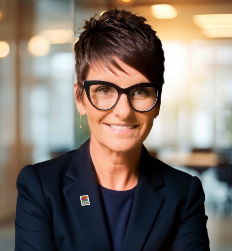Headshot of Emily Callahan, President and Chief Executive Officer for Feed the Children